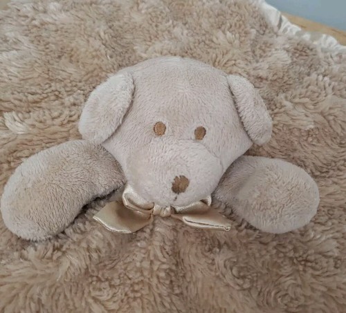 Coperte e oltre orsacchiotto marrone peluche bordo raso coperta di sicurezza Lovey - Foto 10 di 15