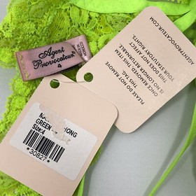 Agent Provocateur Margot Green Thong AP4 Large NWT