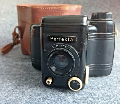 Perfecta GDR camera black VEB Rheinmetall Achromat