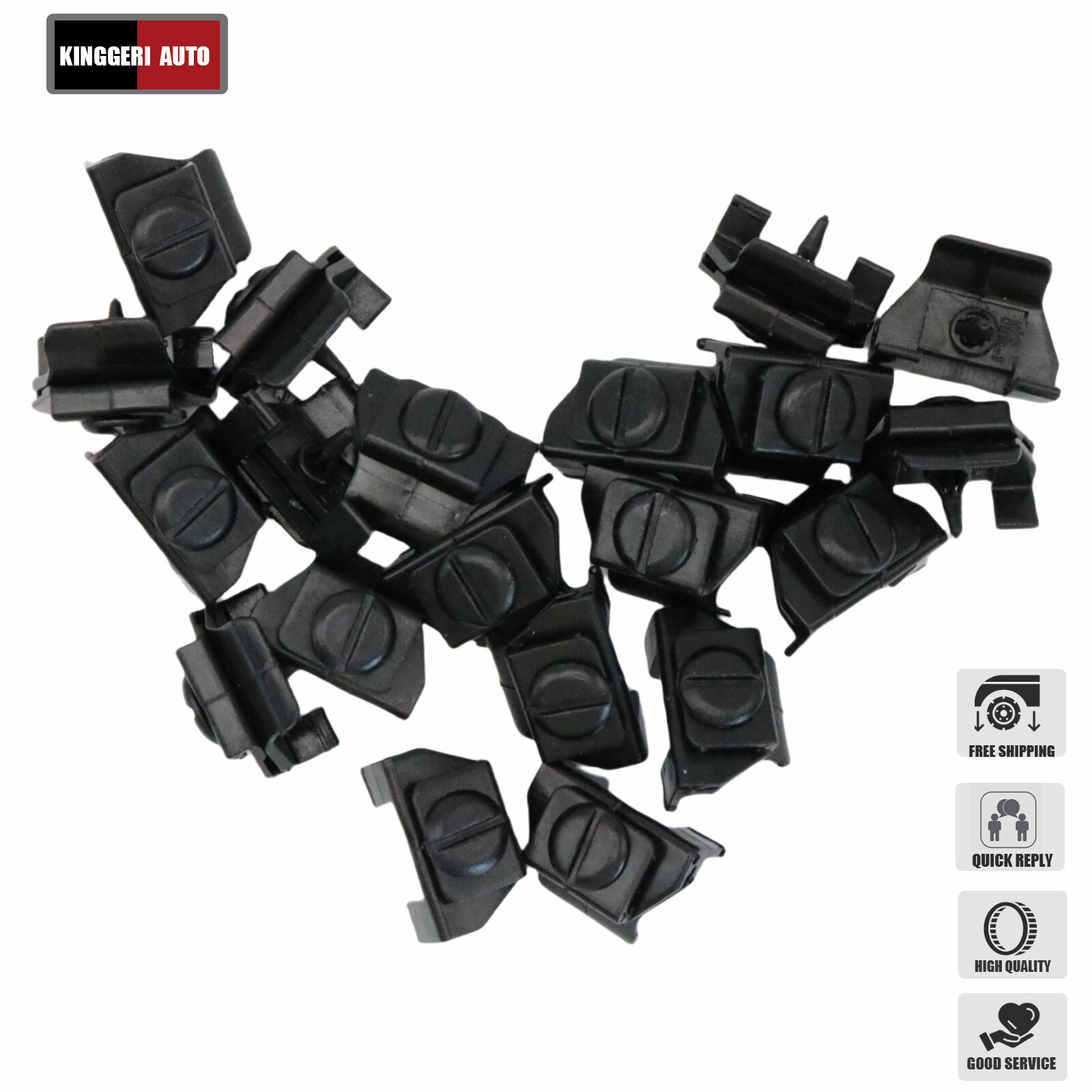 20 Pairs Fender Bumper Clips Pins for Lexus Toyota Models 53879-58010  