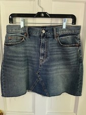 GAP Denim Mini 5 pocket Jeans Skirt Size 8/29
