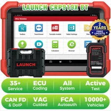 LAUNCH CRP919X BT PRO Elite Car Bidirectional Diagnostic Scanner Tool Key Coding