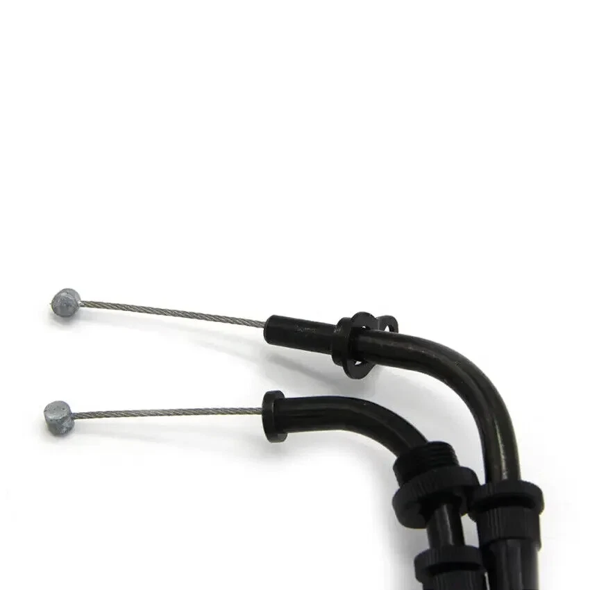 Juego de cables de control del acelerador de acero aptos para Suzuki GS500 GS500F 2001-2009 Foto 4 de 4