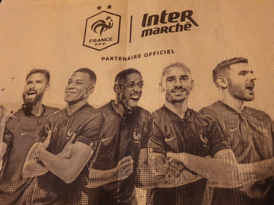 Sac Shopping Réutilisable Equipe De France De Football – Officiel FFF, Grand Format