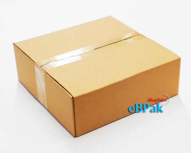 20x Mailing Box 260 x 260 x 110mm Brown Cardboard Postal Shipping Carton