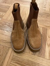 Jimmy Choo Clayton crystal-embellished suede boots