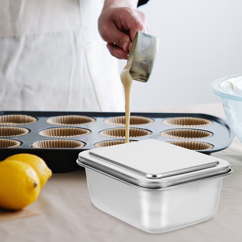 Quadratisches Flaches Chassis Backformen Mit Deckel Kuchen Backen - Bild 10 von 12