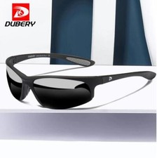 DUBERY Sport Polarized Sunglasses For Men Driving Fishing Cycling Glasses New