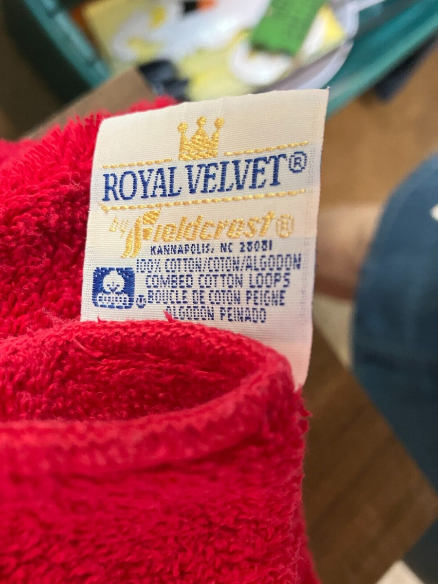 Vintage Royal Velvet Bath Towels and Washcloths