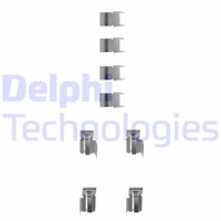 Delphi LX0183 ZubehöRsatz, Scheibenbremsbelag FüR Daihatsu