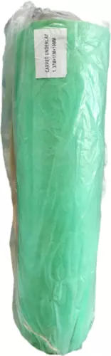 Floor Carpet Padding 1370w x 11m - 10mm Thick Flooring green 15SQM Underlay Foam - Picture 8 of 9