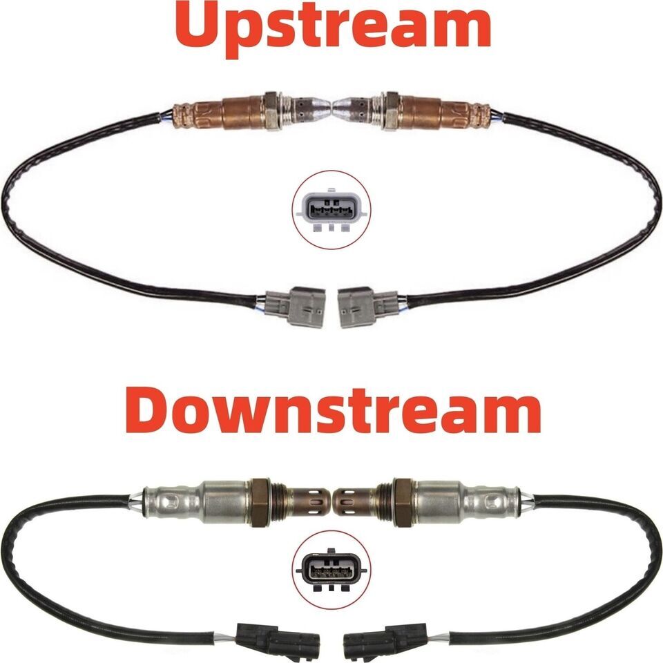 Set Of 4 Oxygen Sensor For 2015-2019 Nissan Frontier 4.0L V6