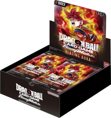 US Seller: Dragon Ball FW TCG: Blazing Aura (FB-02) Booster Box