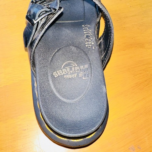 Dr. Martens Unisex Myles Leather Sandals - Black AU Size 6 UK Size 4 EU 37 VGC - Picture 9 of 13