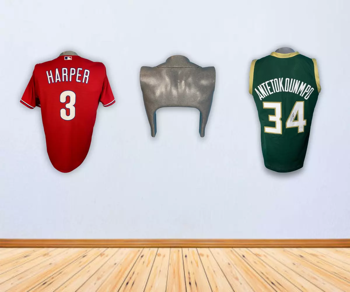 Jersey wall best sale display