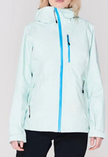 Mountain Hardwear Exposure 2 Jacket Ladies Outdoorwear Blue Size Uk 10 #ref152