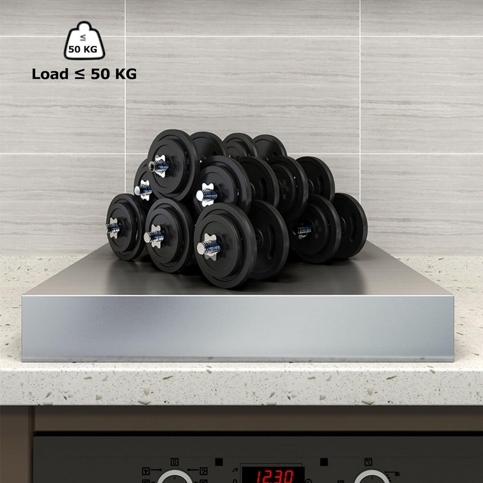 SOONHUA Gas Hob Cover Stove Burner Cover Stainless Steel Hob Top