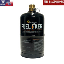 Refillable Propane Tank 1lb 16oz Eco-Friendly Portable Camping Grilling New