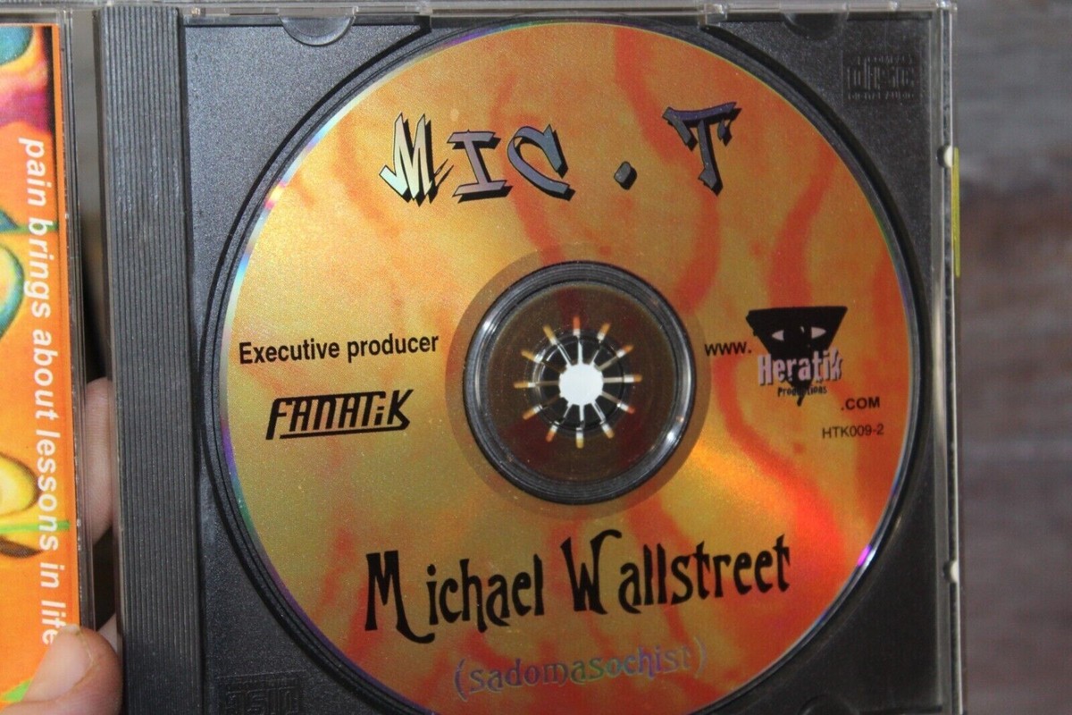 Mic T Michael Wallstreet Sadomasochist CD Rap Heratik