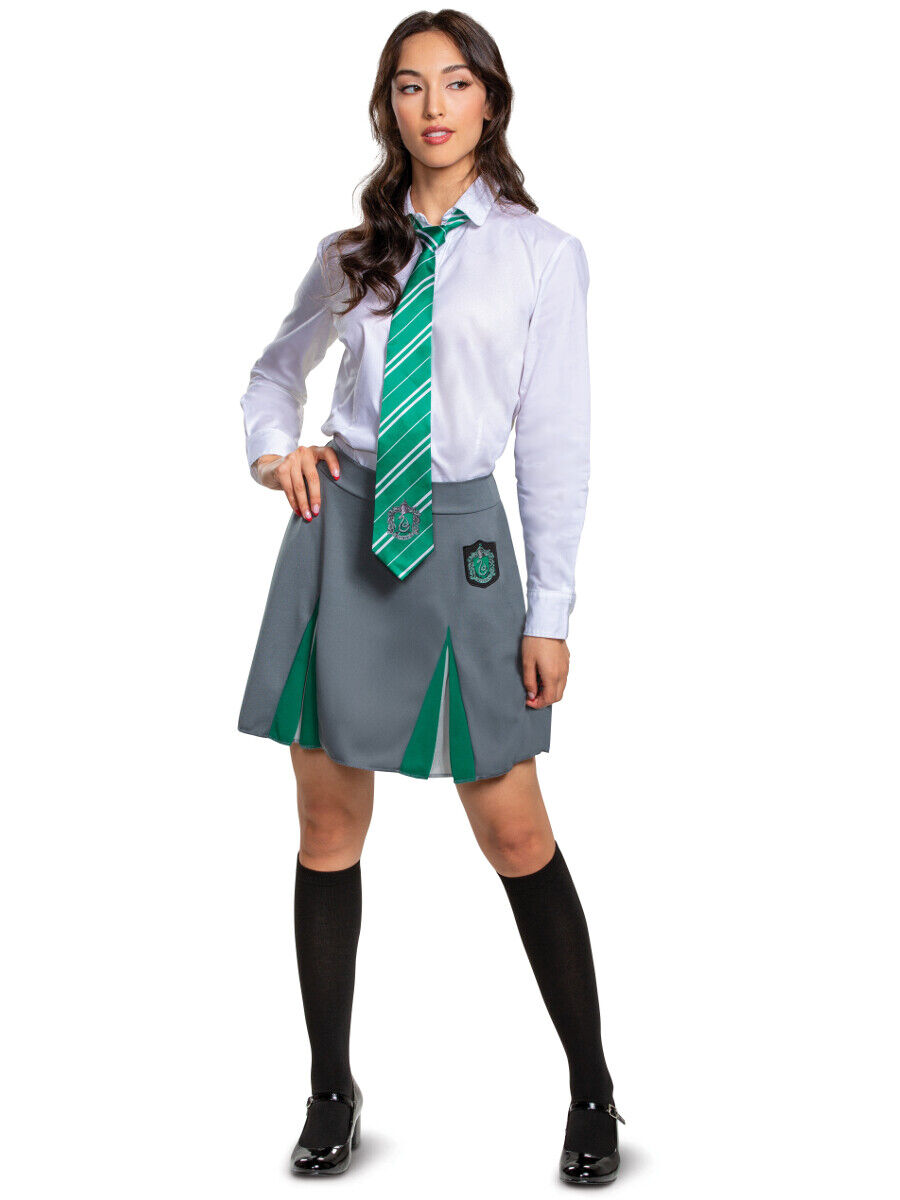 Harry Potter Female Slytherin Robe School Uniform Halloween