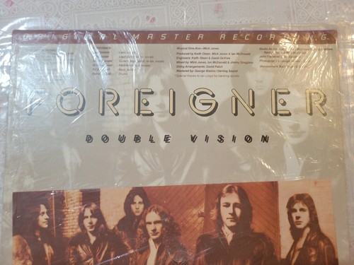 Foreigner Double Vision LP Original Master Recording *SEALED* - Picture 5 of 6