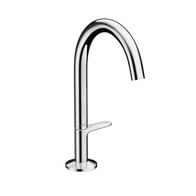 AXOR ONE Modern 1-Handle 1-Hole 10'' Tall Bathroom Sink Faucet in Chrome 48020001