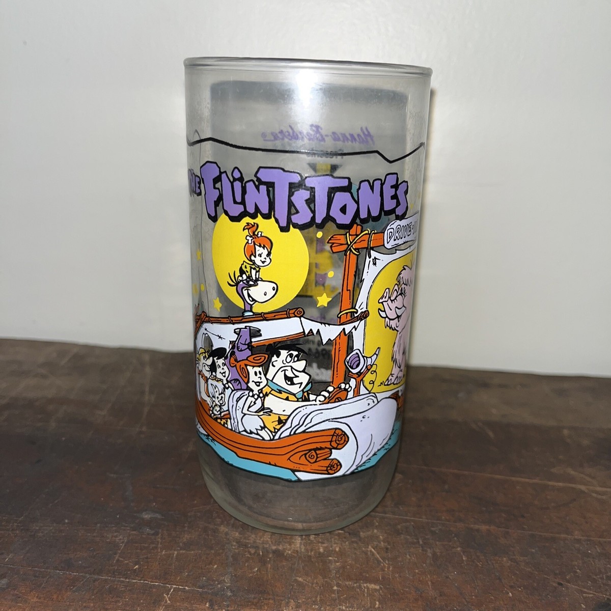 スティーブハリソン　未使用　STEVE HARRISON ビーカー　ゴブレット Lot of 4 1991 Hardee's the First 30 Years Flintstones
