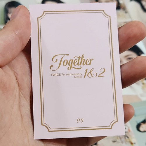 TWICE 7th Anniversary Together 1&2 Popup store official Trading photocard POB - Picture 39 of 117