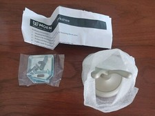  16 NEW Moen Yorkshire Double Robe Hook - Satin Nickle - BP5303SN NIB