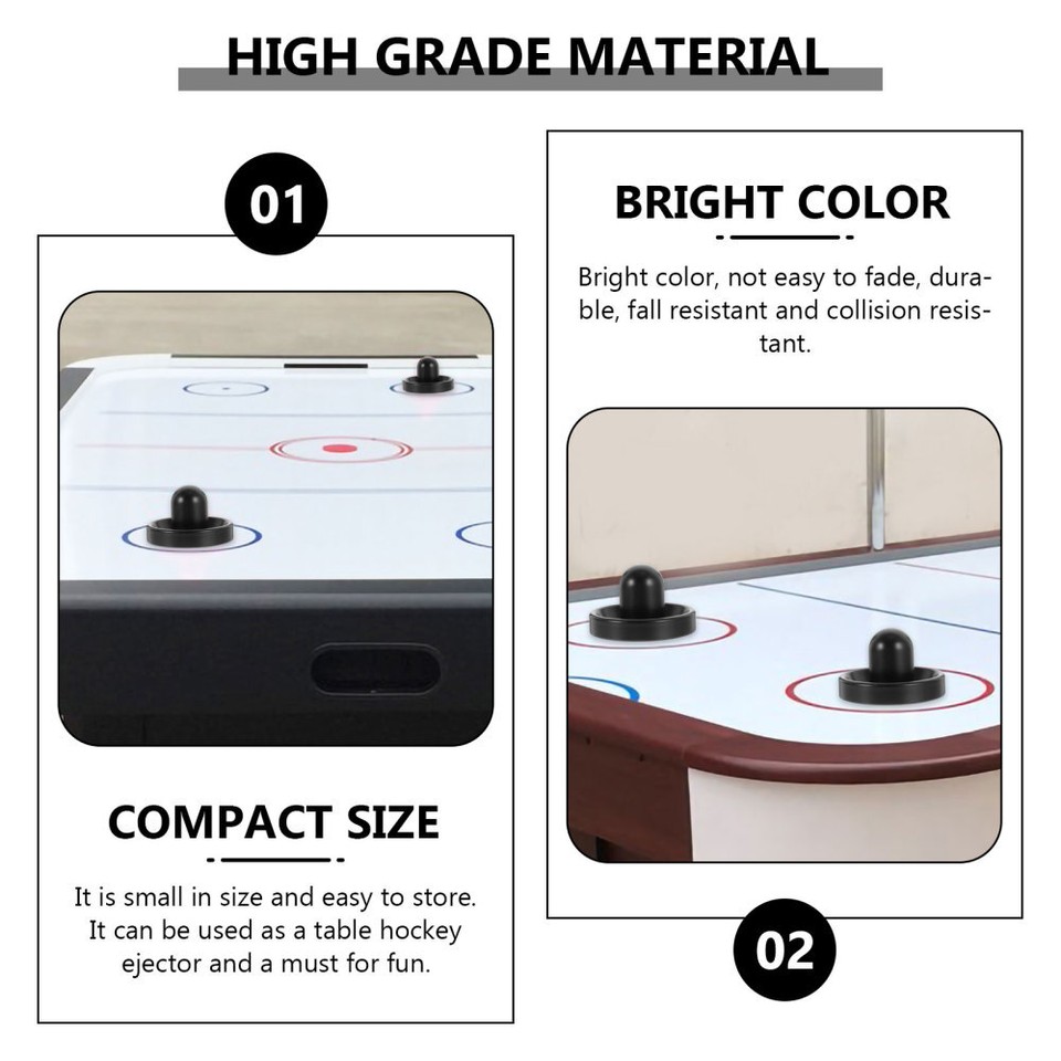 2 Sets Replacement Air Hockey Paddles Air Hockey Power Pusher Pusher