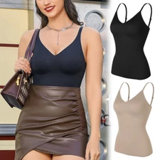 NEW Women Shapewear Slimming Body Shaper Vest Tummy Control Smooth Camisole Tops