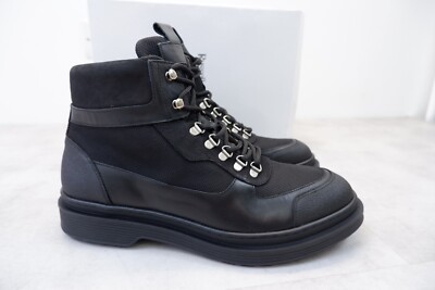 Chaussures De Ville Homme Moreschi - Taille UK 12 (EU 46 / US 13) - Cuir Noir/marron - Occasion