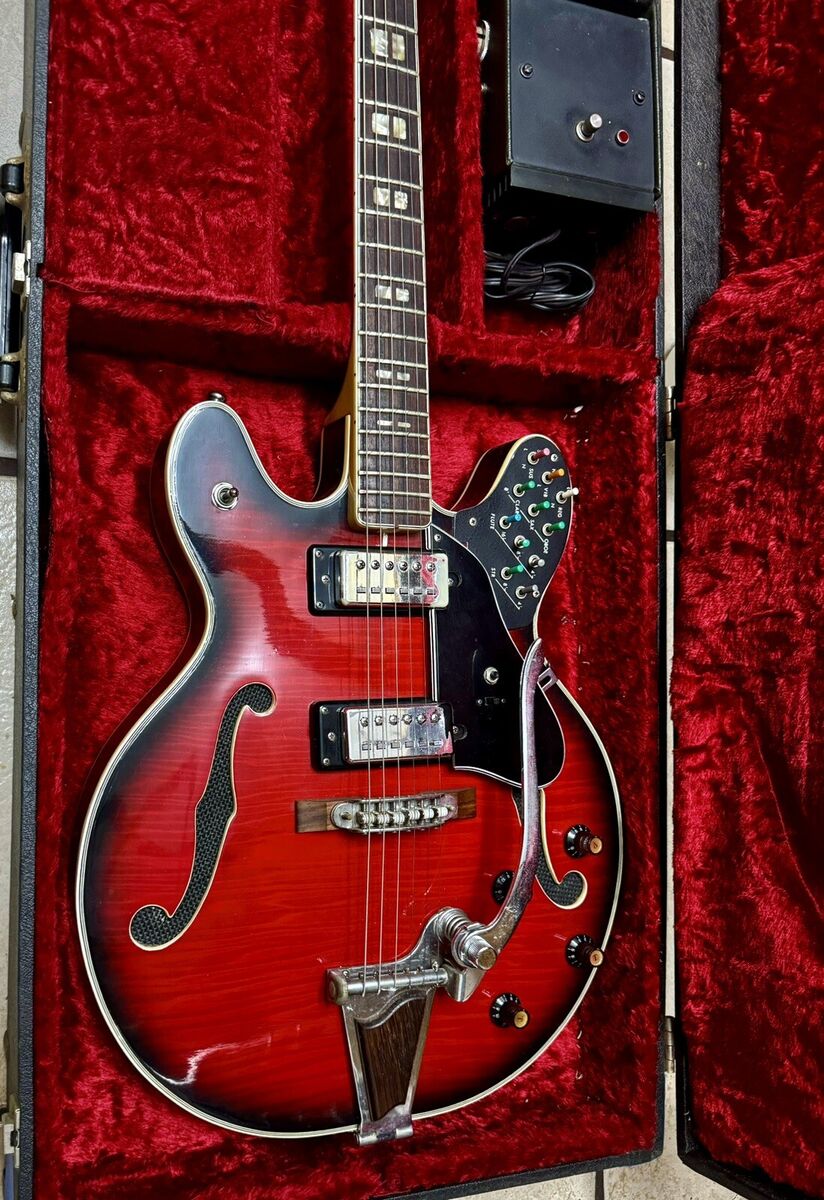 Guitorgan B-35 sunburst W/Pedal Controller & Original Guitorgan B-35 sunburst W/Pedal Controller & Original