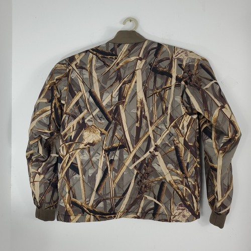Columbia Mens Delta Hunter DH Marsh Camo Jacket Hunting Size Medium EUC - 第 2/6 張圖片