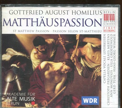 C. Pregardien - Matthäus-Passion 2 CDs /1169