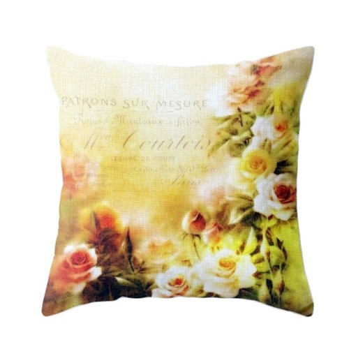 Lovely Cute Butterflies Cotton Linen Pillow Case Sofa Cushion Cover Home Decor - Picture 9 of 22