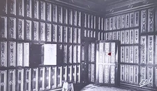 Catherine de Medici Apartment, Château, Blois, France, Magic Lantern Glass Slide