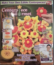 Centerpiece Gourmet, 18 Piece Set Kit to Make Fruit Centerpieces, NIB