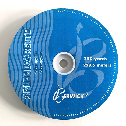 Splendorette Berwick Ribbon Full Roll 3/4” X 250 yards BABY BLUE - Picture 2 of 3