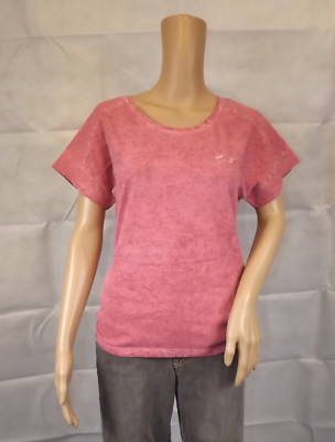   3Suisses   XS 32/34 ~ Tolles Shirt ~ T-Shirt ~ beere ~ kurzarm ~ NEU