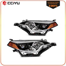 2pcs Pair Halogen Projector Headlight Wled Drl For Toyota For Corolla 2014-2016