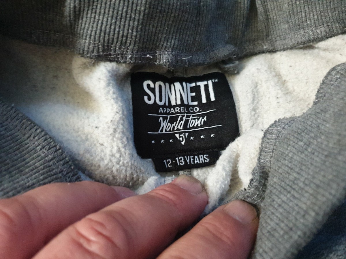 Tracksuit Gris Sonneti World Tour - Garçon 13 Ans - Neuf Avec Imperfections