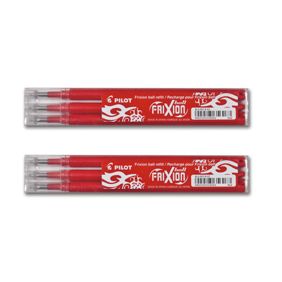Pilot Frixion Ball Ersatzminen 0.7 rot - 6er-Set