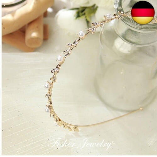 VBKITW 1 Stück Braut Haarschmuck Diadem Mädchen Stirnband Kronen - Feen K - Bild 4 von 6