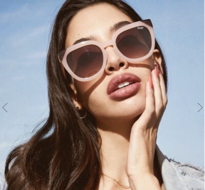 Quay Australia Pink and Brown Sunglasses Quay Australia Firefly Pink Women main image 3