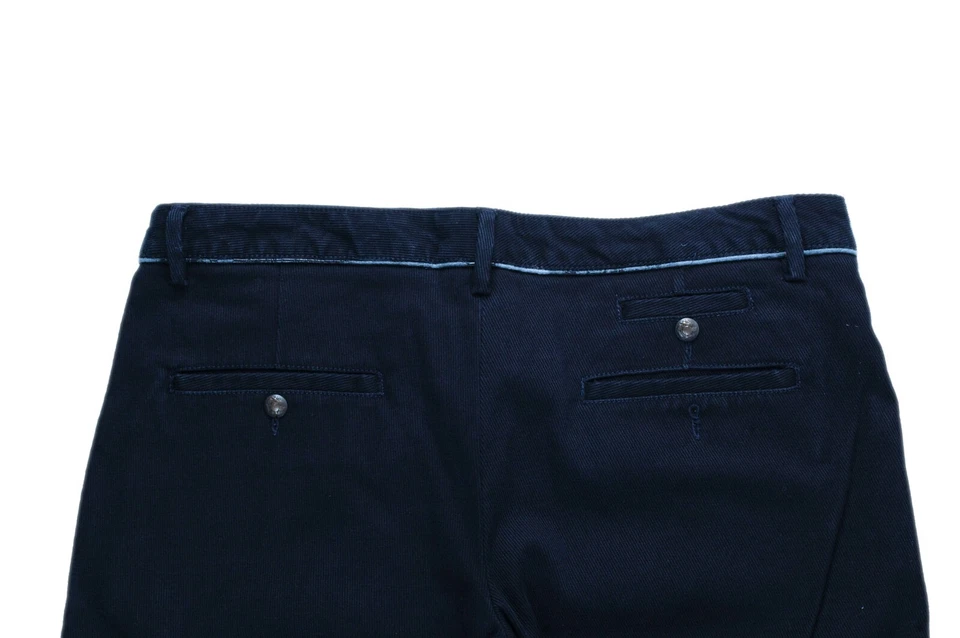 Pantalones de pana originales Dolce&Gabbana D&G detalles de cuero 52IT, se adapta a W36 H1275 Foto 4 de 4