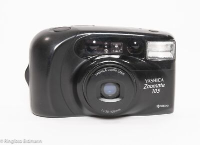 Yashica Zoomate 105, analoge Kompaktkamera, gebraucht, vom Fachhandel