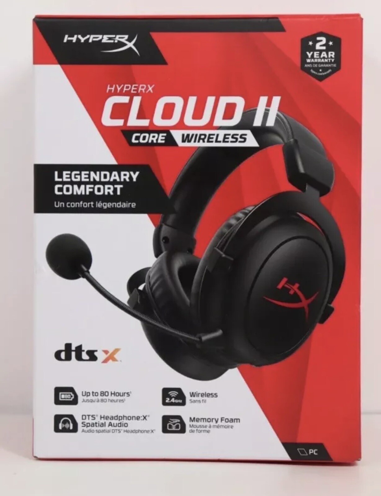 HyperX Cloud II Core Wireless Gaming Headset