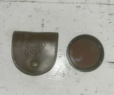 Vintage Zeiss-Option Bernotar A 32W Lens Brown With Case Camera Accessories