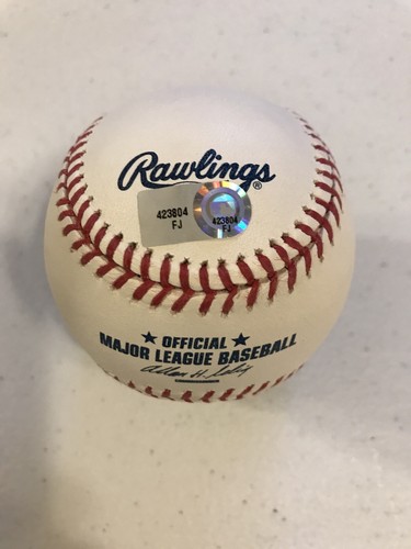 Logan Morrison Autograph Signed Rawlings OML Baseball MLB Hologram - Picture 3 of 3